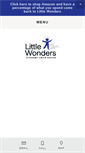 Mobile Screenshot of littlewonders.org